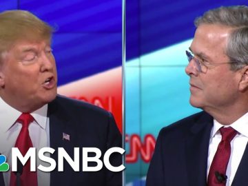 Two men in a political debate on MSNBC.