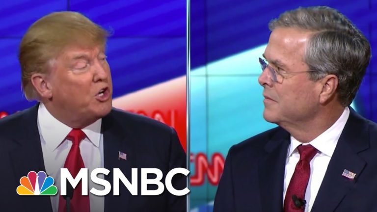 Two men in a political debate on MSNBC.