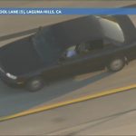 Car chase on I-5, Laguna Hills, California