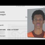 Mugshot overlayed on a legal document.