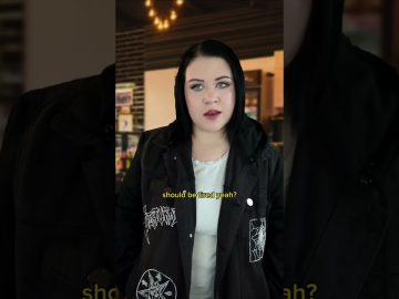 Person in a shop, questioning being fired.