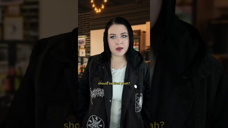 Person in a shop, questioning being fired.