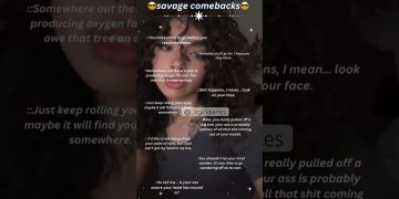 Person with curly hair shares savage comebacks.