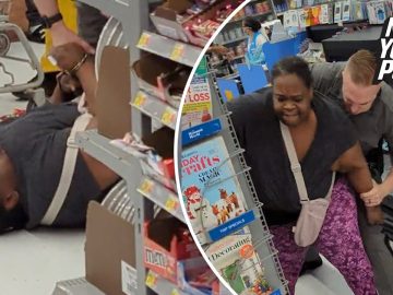 Police arrest in store aisle