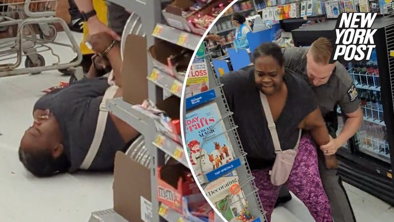 Police arrest in store aisle