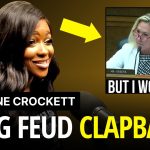 Jasmine Crockett responds to congressional feud.