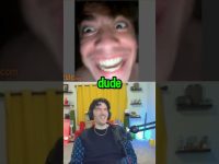 Two people video chatting happily on Omegle