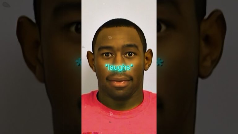 Person smiling with 'laughs' text overlayed.
