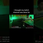 Streamer waking up during live Twitch broadcast