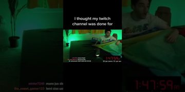 Streamer waking up during live Twitch broadcast