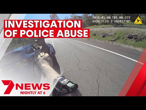 Police abuse investigation, body camera footage shown.
