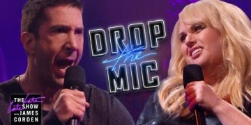 Duo performing on The Late Late Show.