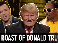 Comedy Central roast event featuring three participants