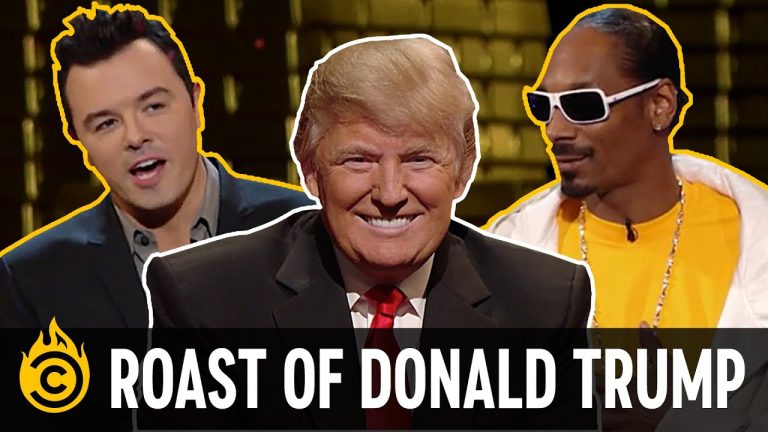 Comedy Central roast event featuring three participants
