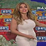Weather forecast with temperatures across the United States.
