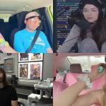 Collage of people in various settings and activities.