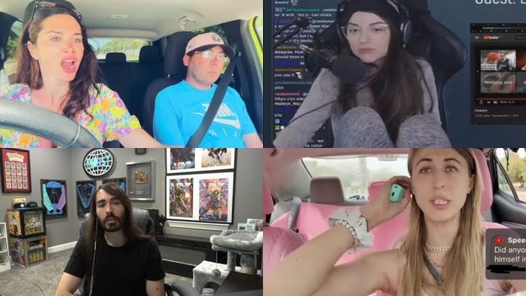 Collage of people in various settings and activities.