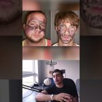 Man discusses funny facial drawing incidents.