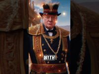 Man in royal attire, serious expression, fantasy setting.
