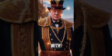 Man in royal attire, serious expression, fantasy setting.