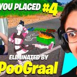 Gamer reacts to game elimination, placed fourth.