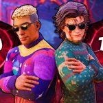 Two characters in sunglasses, colorful sweaters, Volume III